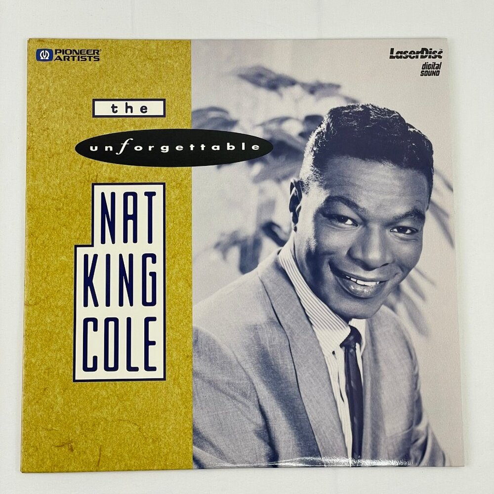 Home Video The Unforgettable Nat King Cole Laserdisc Musical Documentary 1988